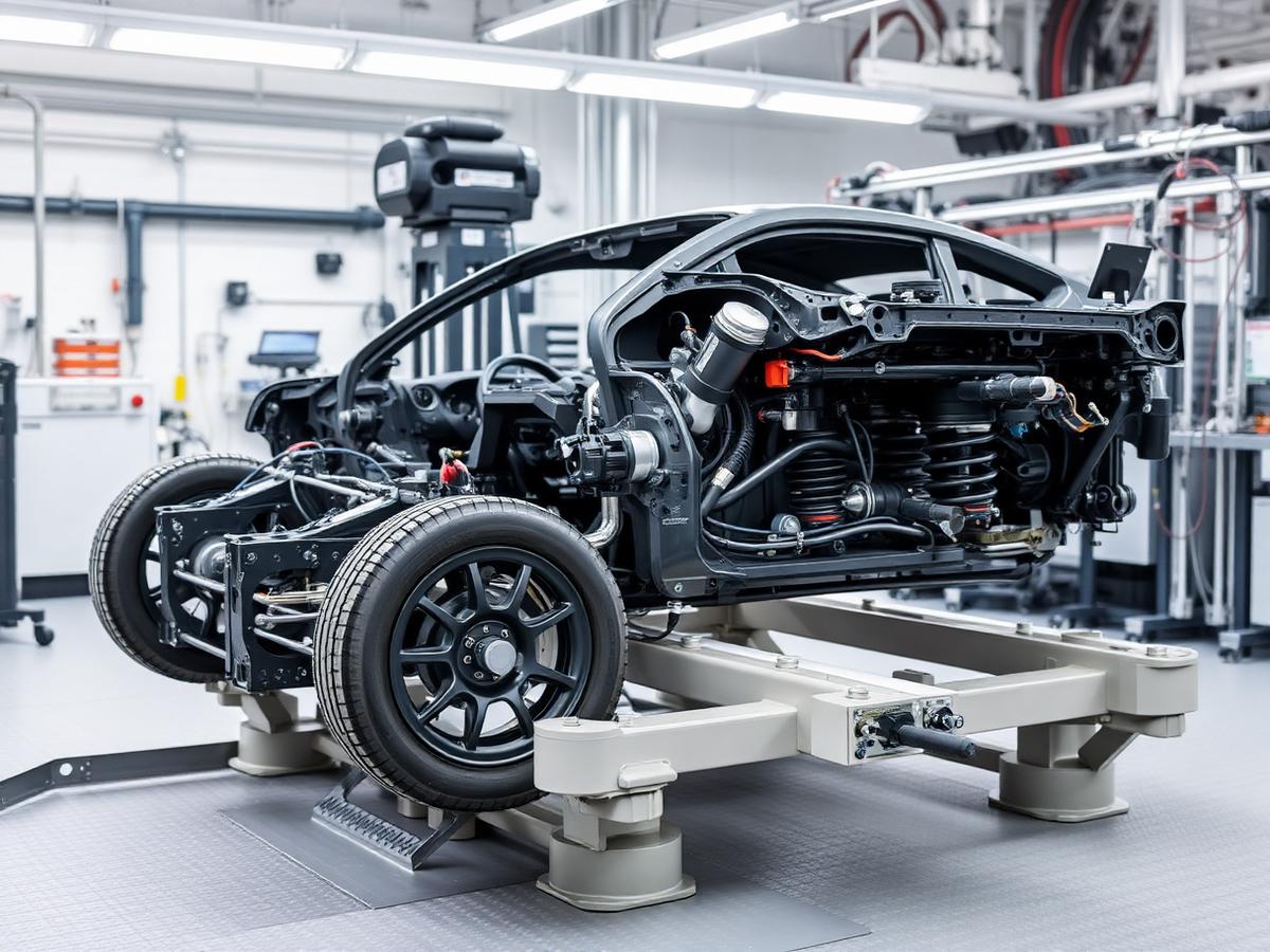 Automobile — environnement d'ingénierie industrielle